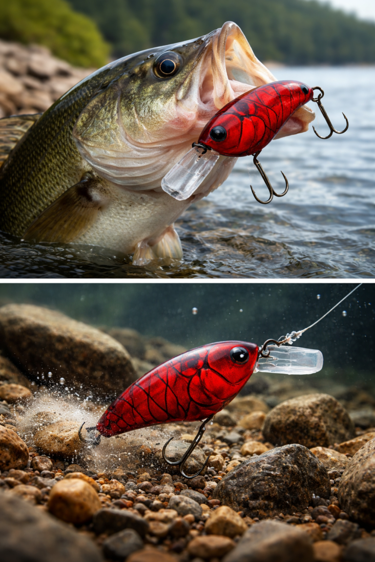 When and Why to Throw a Red Crankbait for Bass